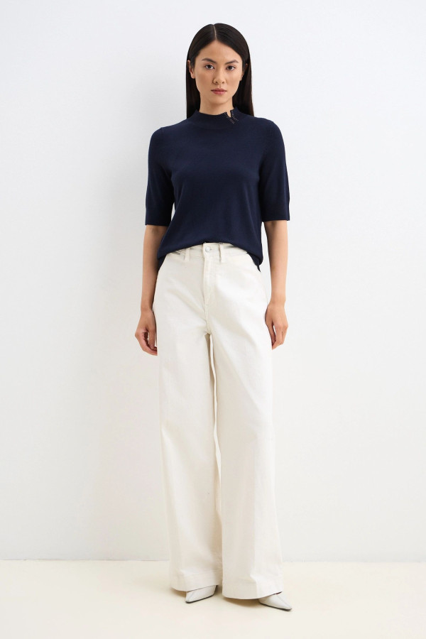 Джемпер прямого силуэта