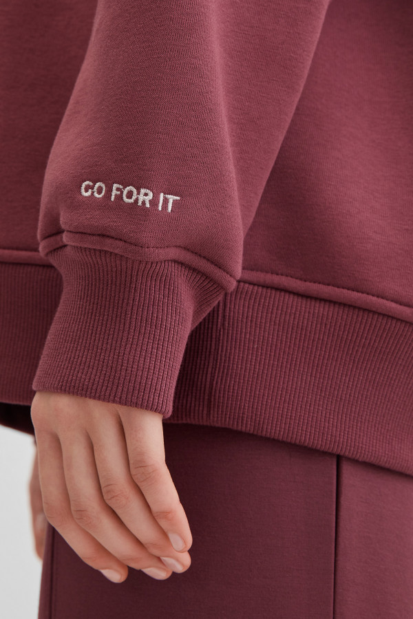 Худи прямого кроя