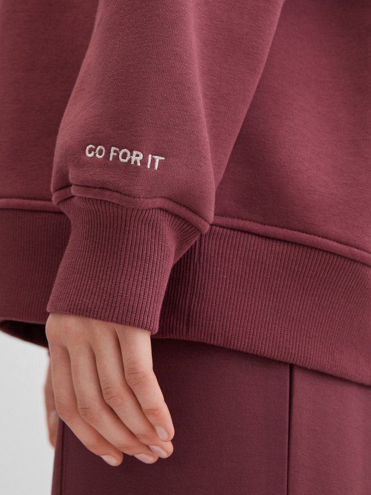 Худи прямого кроя