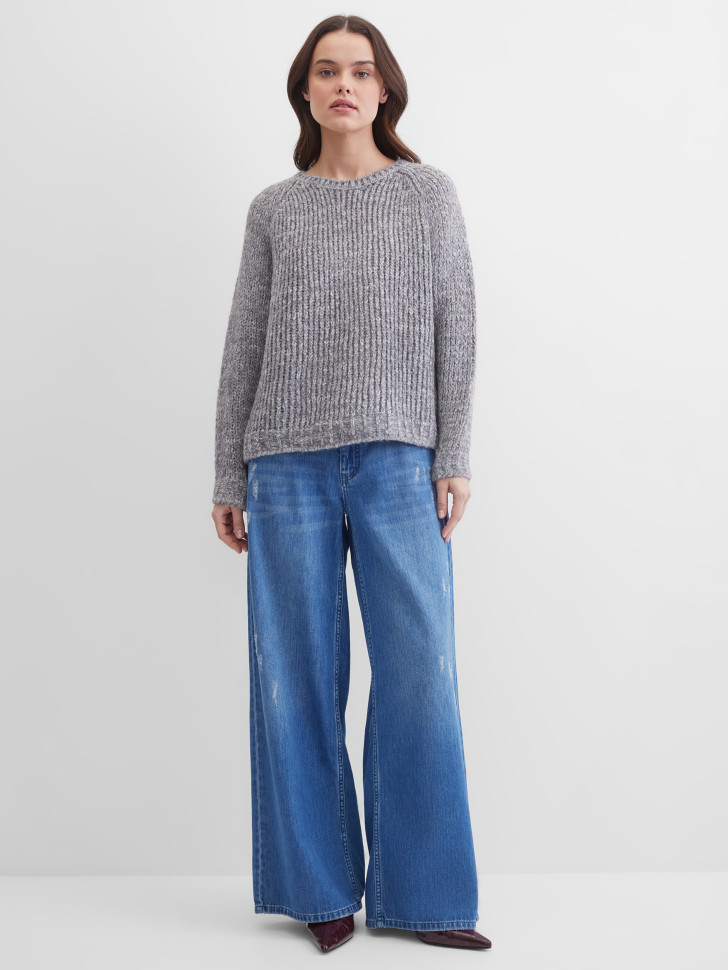 Джемпер прямого кроя