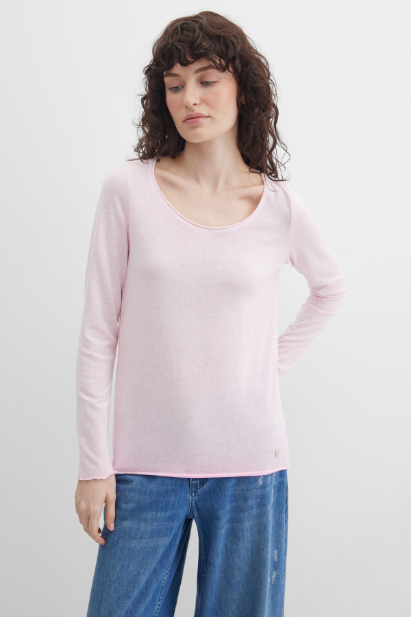 Лонгслив базовый