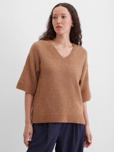 Пуловер с добавлением шерсти