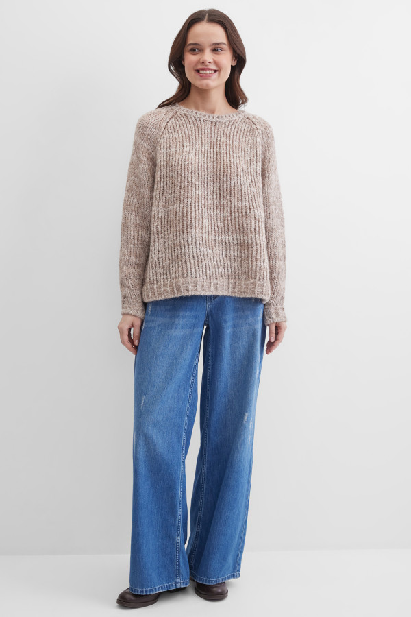 Джемпер прямого кроя