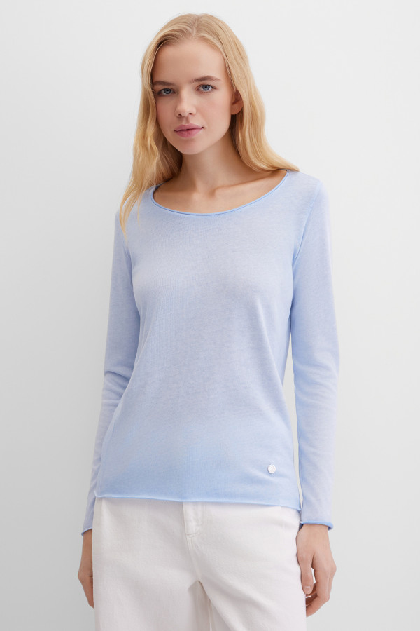 Лонгслив базовый